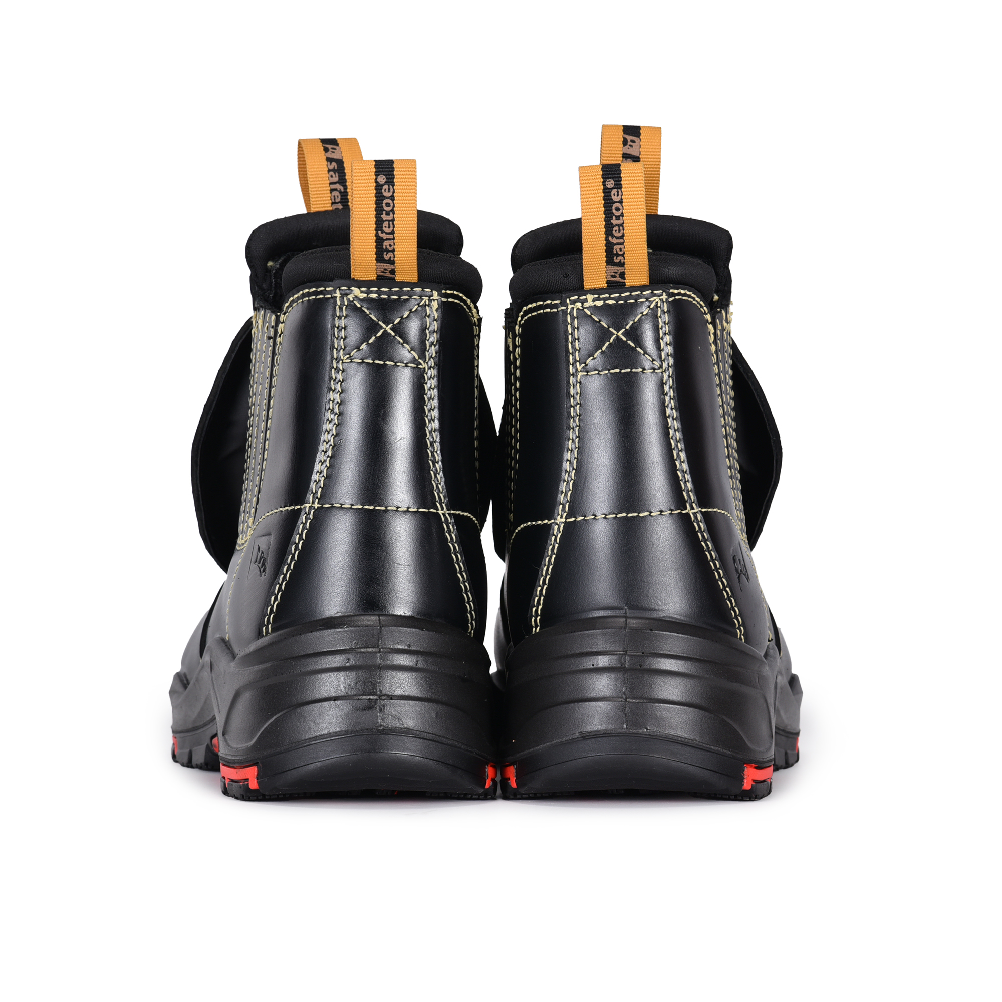 Schweißarbeitsstiefel Bergbau Sicherheitsstiefel Metall kostenlos M-8025NB MP