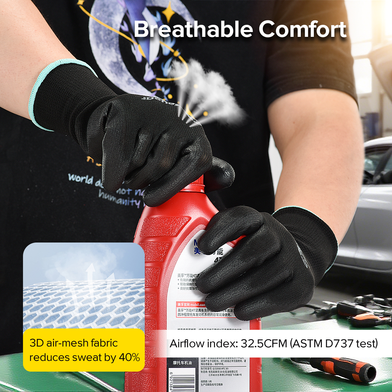 PU Sicherheitsarbeit Handschuhe PN8003 