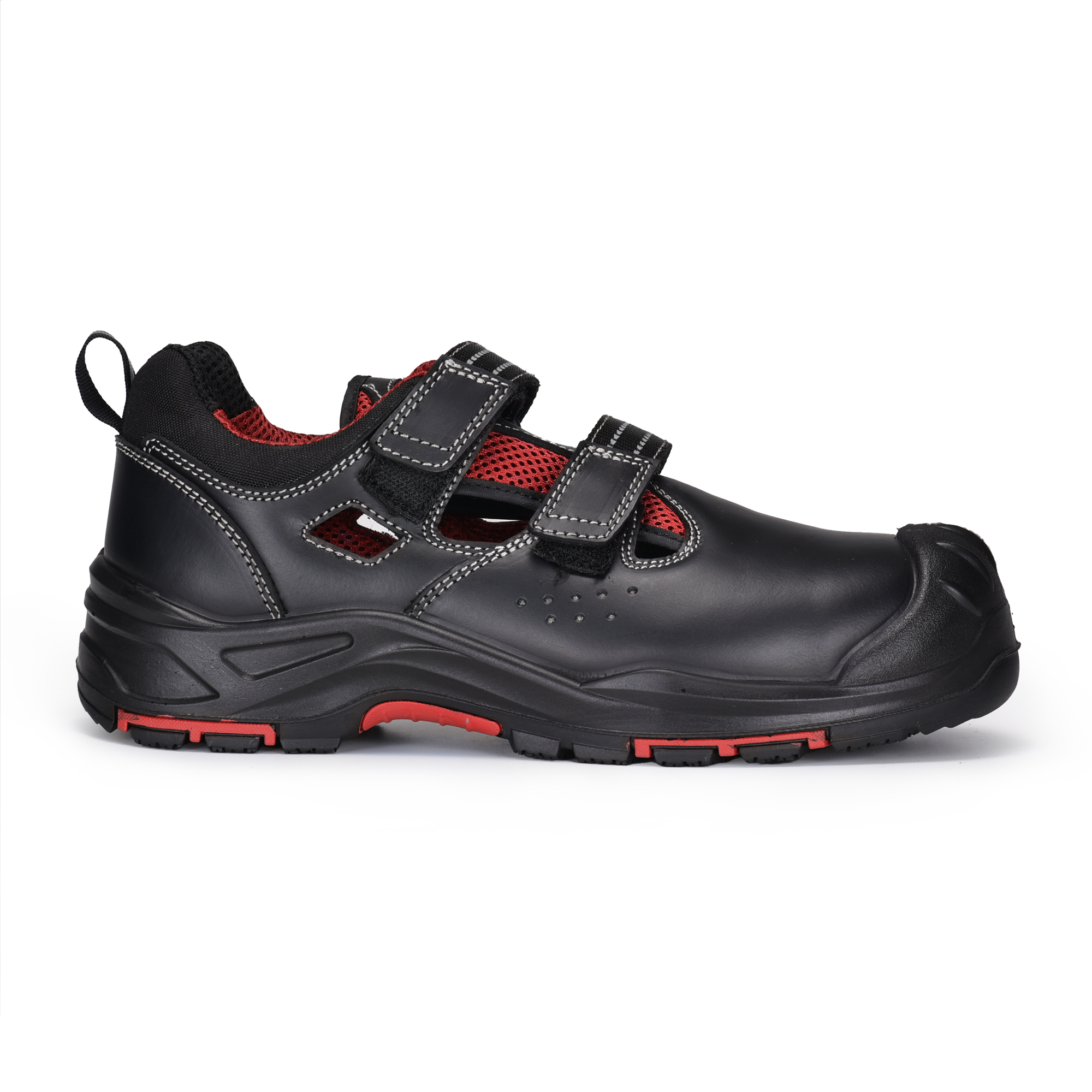 Klettbetriebssicherheit Sandalen L-7585 Metallfrei