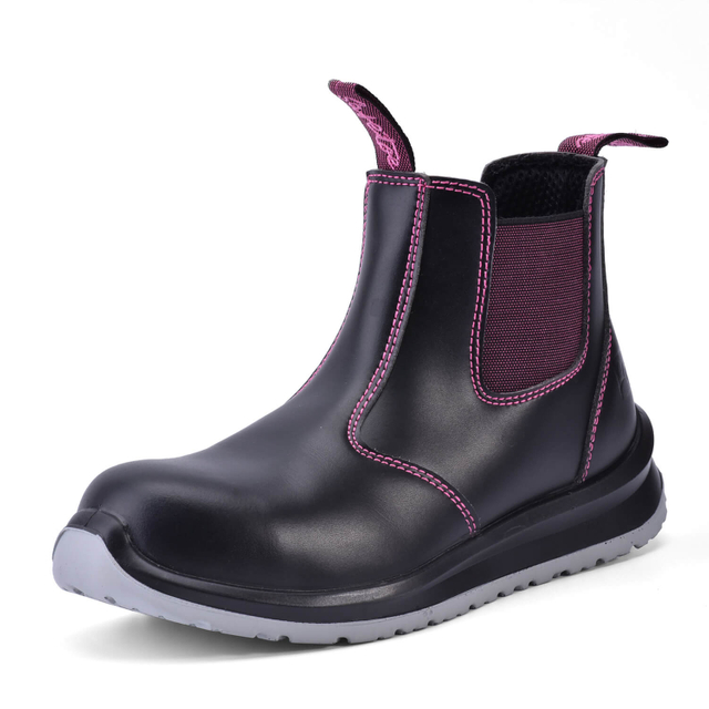 Safetoe Chelsea Slip-On-Sicherheitsstiefel für Damen | M-8025FM Lunawalk