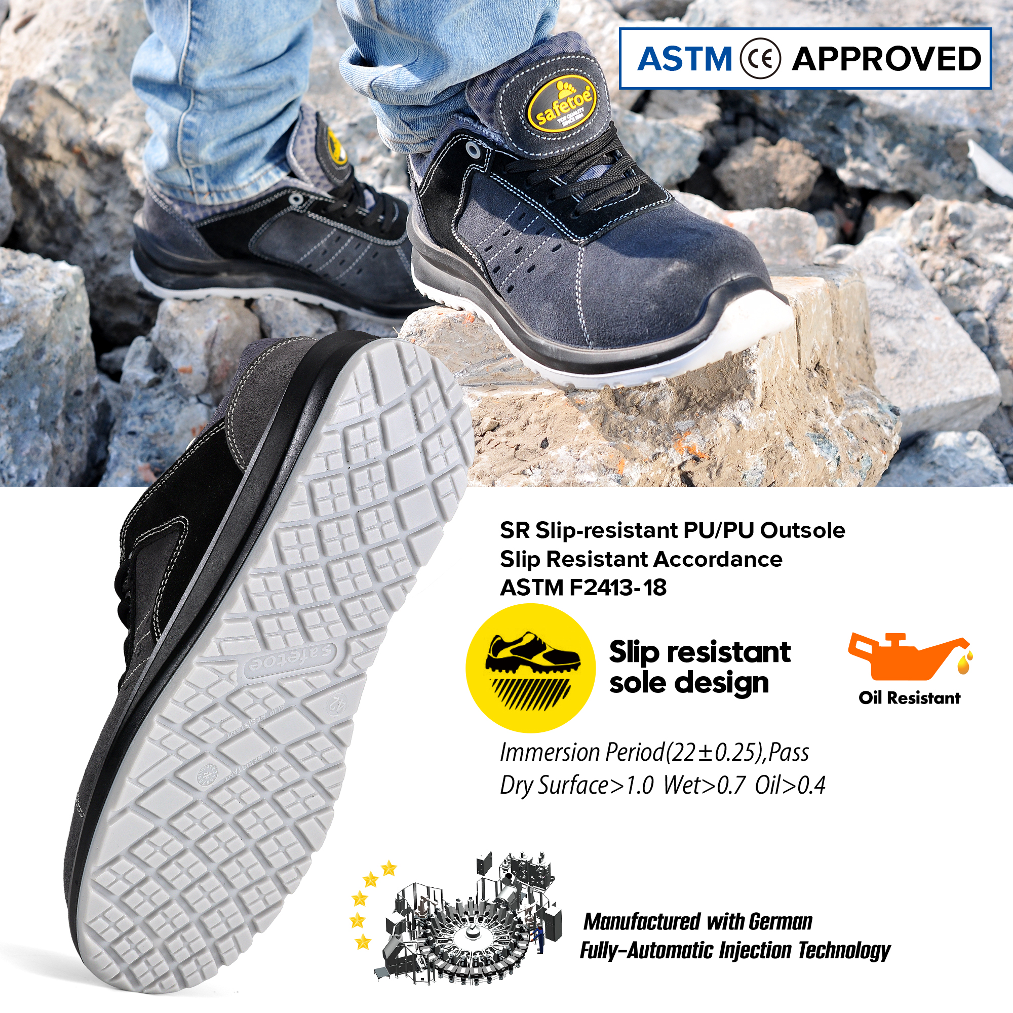 L7331-slip resistant work shoes L7331 – rutschfeste Arbeitsschuhe