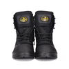 Hochwertiges Zip-Design Safey Industrial Work Boots M-8578 Schwarz