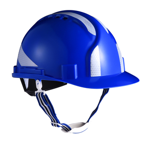 Blauer Reflexionstyp Sicherheitshelm W-036 Blau