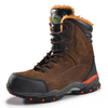 Isolierte Pelz mit Rigger Winter Stahl Zehen Sicherheitsstiefel H-9537 Winter