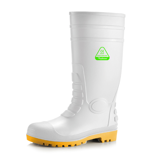 Hochleistungsregenstiefel W-6038 Weiß