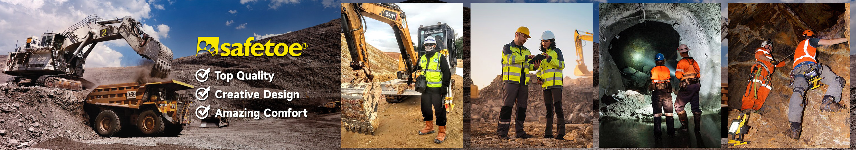 Bergbau & Ressourcen Arbeitsstiefel