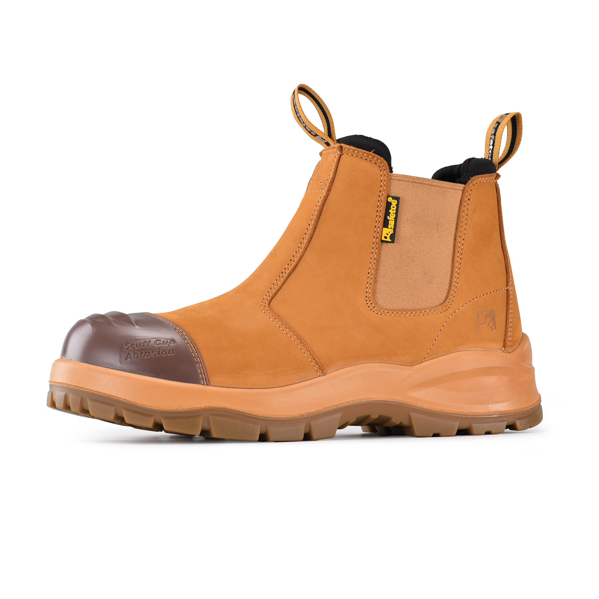 Bergbau-Arbeitsstiefel mit Leitergriff und Stahlkappe M-8025NBYLG