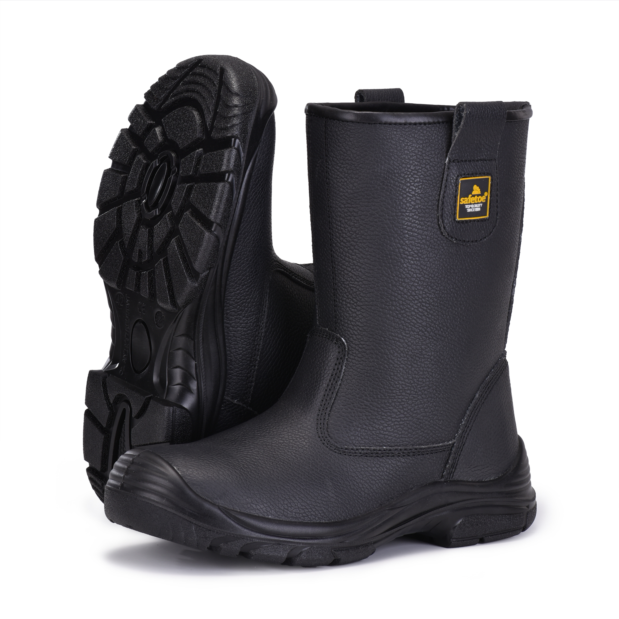 Ölfeldbranche resistente Stahlzehen Sicherheitsstiefel H-9430