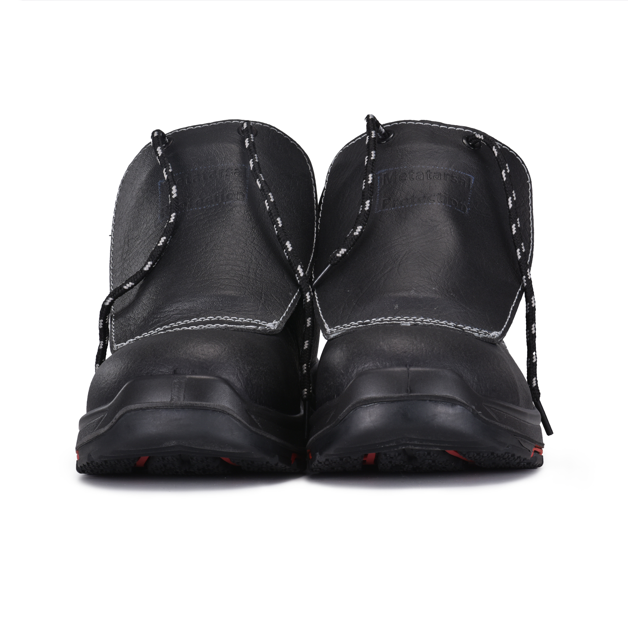 Schweißstiefel PU Gummi schwarzer Standortstiefel M-8027PR