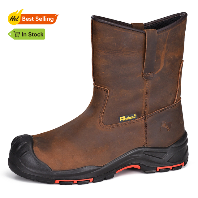CE EN 20345 S3 Zertifizierte ölbeständige Sicherheitsstiefel Sicherheitsstiefel Öl und gasbeständiger H-9441