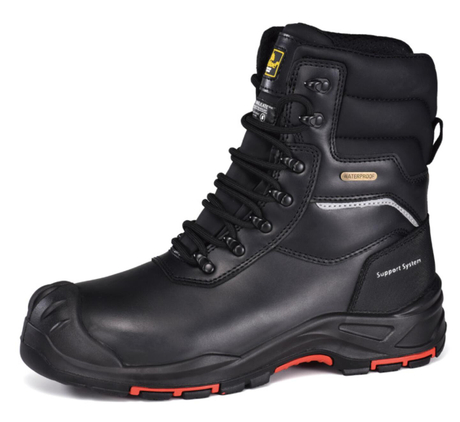Öl- und Gasindustrie-Rigger-Arbeitsstiefel H-9552 S3 Schwarz