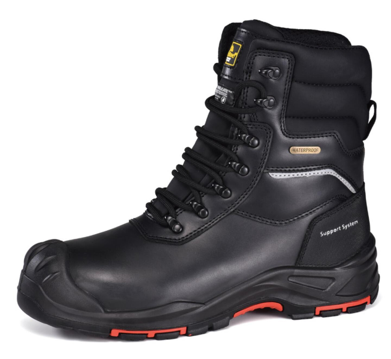 Öl- und Gasindustrie-Rigger-Arbeitsstiefel H-9552 S3 Schwarz