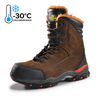 Isolierte Pelz mit Rigger Winter Stahl Zehen Sicherheitsstiefel H-9537 Winter