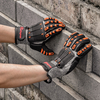 Ready Stock Anti-Schnitt-Arbeitshandschuhe für mechanische Arbeiten TPR9004 Orange