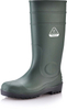 Wasserdichte PVC-Sicherheitsstiefel W-6037 Grün