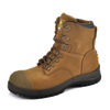 Industrielle Sicherheitsarbeitsstiefel aus Leder M-8364 Braun