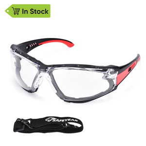  Schutzsicherheitsbrille für Frauen SG037 rot