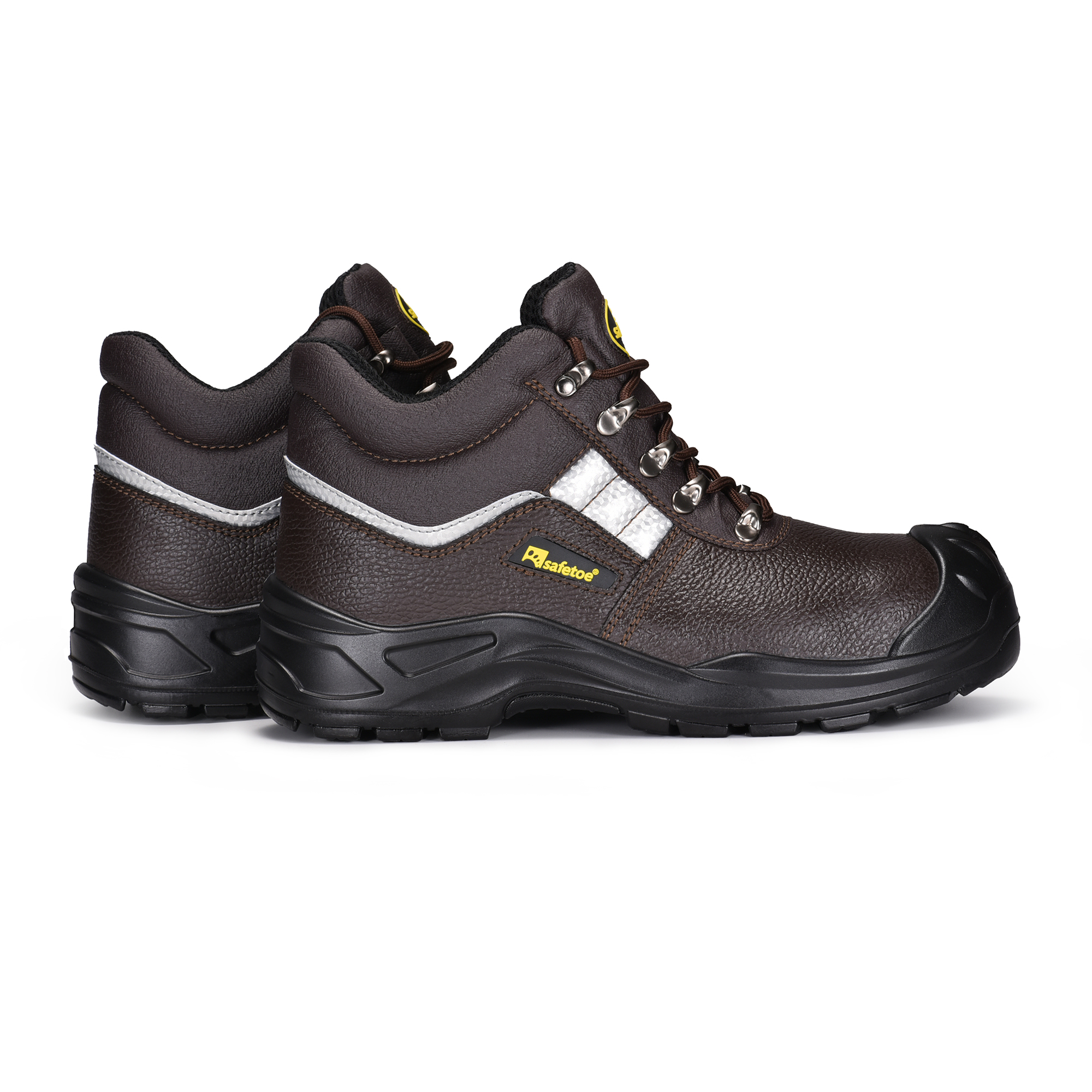Standortarbeitstiefel Konstruktionsstiefel M-8027 Brown