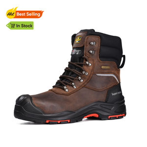 Herren warme Sicherheit Stiefel Ölfestes Arbeitsstiefel wasserdicht H-9552