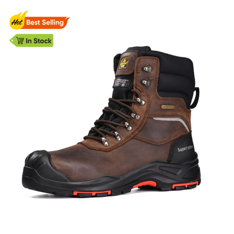 Herren 3M 200g Thinsulate isolierte wasserdichte Winterarbeitsstiefel ölbeständig H-9552 ThermoGrip