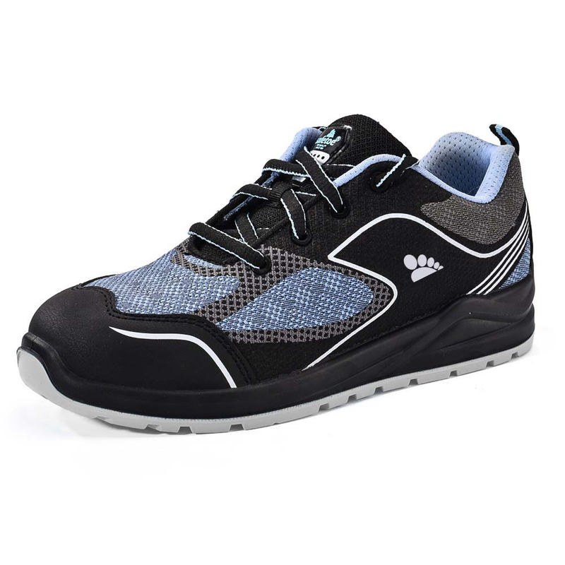 Atmungsaktive Sommer-Sicherheitsschuhe L-7501 Blau (Speed)