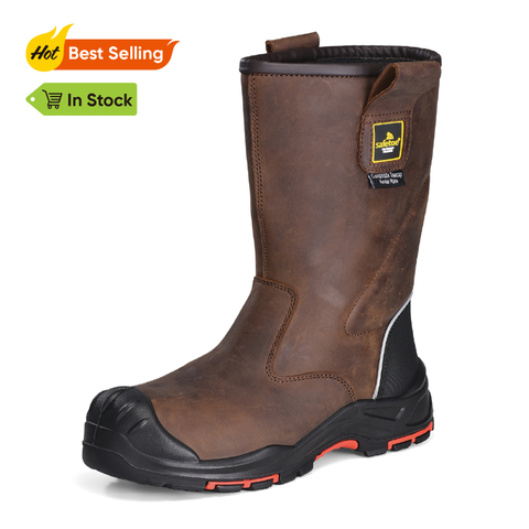 S3 Ölindustrie Boots Sicherheits-Rigger Arbeitsstiefel H-9437 