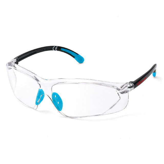 Schutzbrille CE EN166 UV400 Arbeitsschutzbrille SG003 Blau