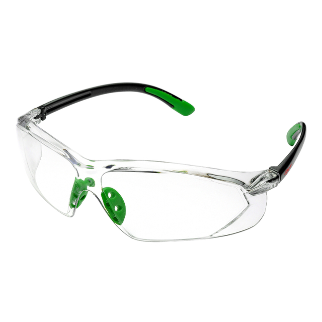 Ready Stock Antibeschlag-Schutzbrille, kratzfest, ANSI Z87.1, CE EN166, SG003, Grün