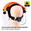 Konstruktionssicherheit Gesichtsschild M-5002 Orange