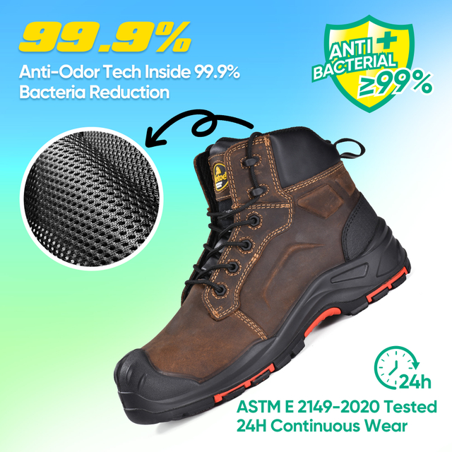 Öl & Schlupffest überlegene Metallfreie Sicherheitsstiefel M-8552