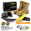 S1P Combat Safety Work Boots H-9438 Beige