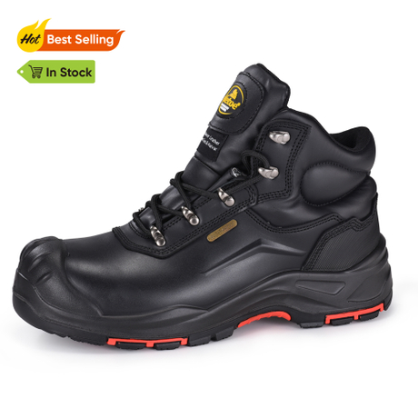 Chemisch resistente Stiefel Membranauskleidung Arbeitsstiefel mit Verbundzehen M-8565