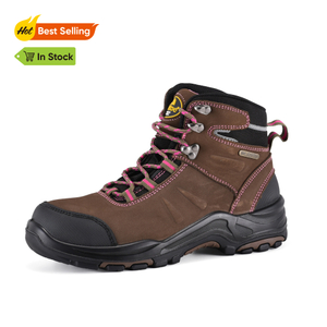 Wasserdichte und rutschfeste Frauen Arbeitsstiefel mit Verbundzehen M-8553