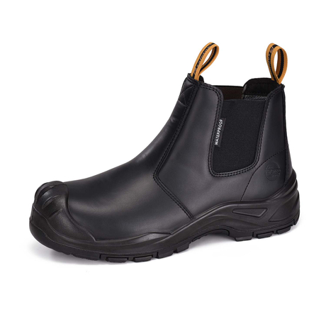 Arbeitsstiefel für Männer wasserdichte Chelsea Work Boots M-8025NB KWR