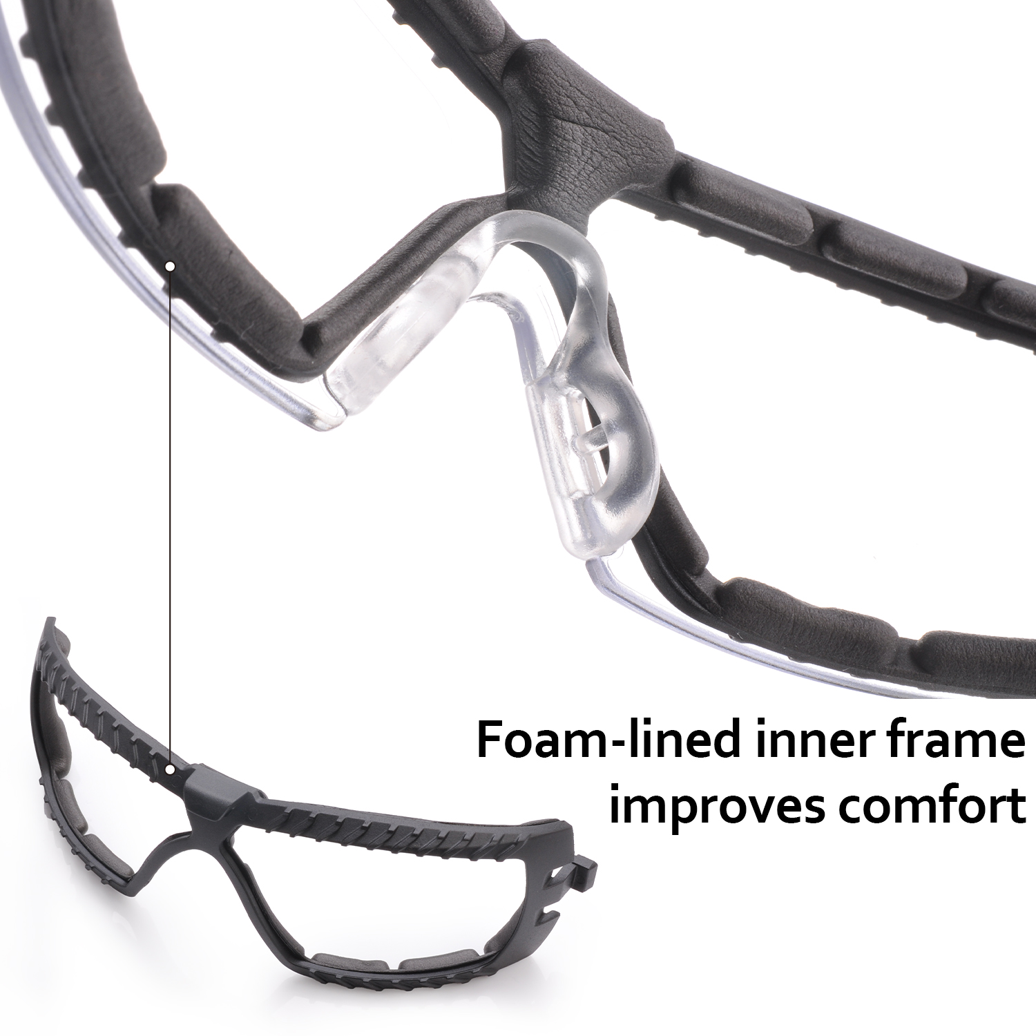 Damen-Fit-Antibeschlag-Schutzbrille | ANSI Z87.1 & CE EN166