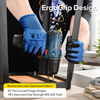 EN 388 3121X Schutzhandschuhe für Montage und Lagerhandhabung N1552 Guarder Max Blau