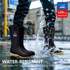 Black Wellington Safety Boots W-6037