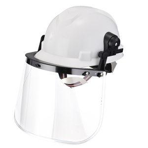 Nicht belüfteter Schutzhelm mit Gesichtsschutzvisier