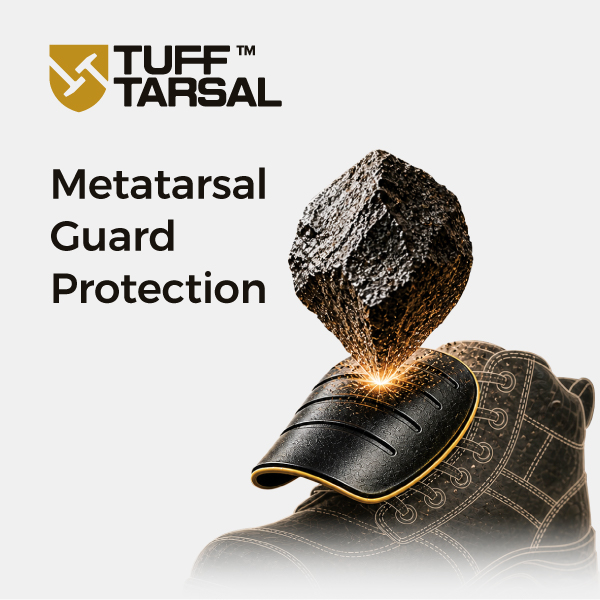 TuffTarsal™ Mittelfußschutztechnologie für Arbeitssicherheitsschuhe