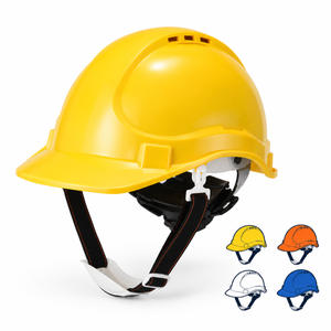 Belüfteter Bauschutzhelm W-018