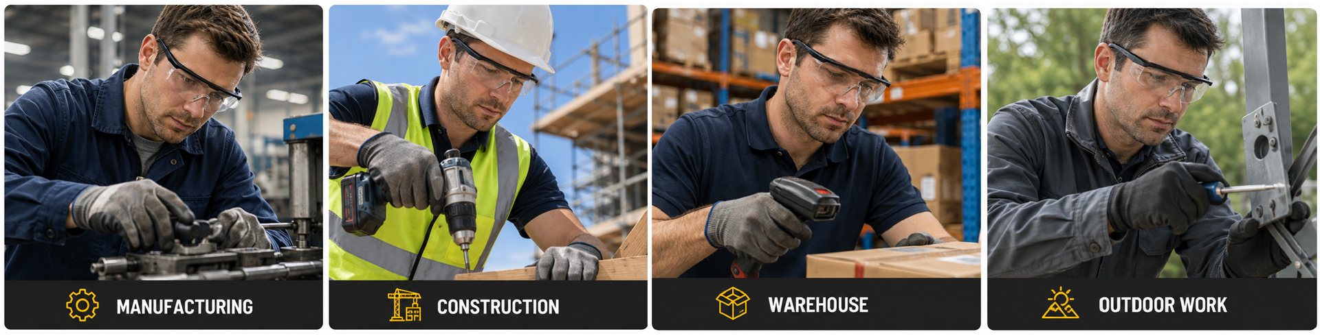 Arbeitsschutzbrillen für den alltäglichen Augenschutz am Arbeitsplatz