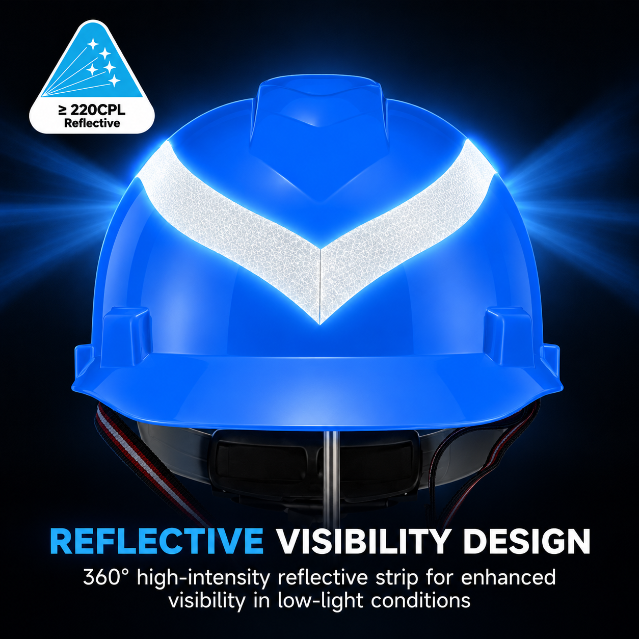 Reflektierender elektrischer Schutzhelm der Klasse E W-003R