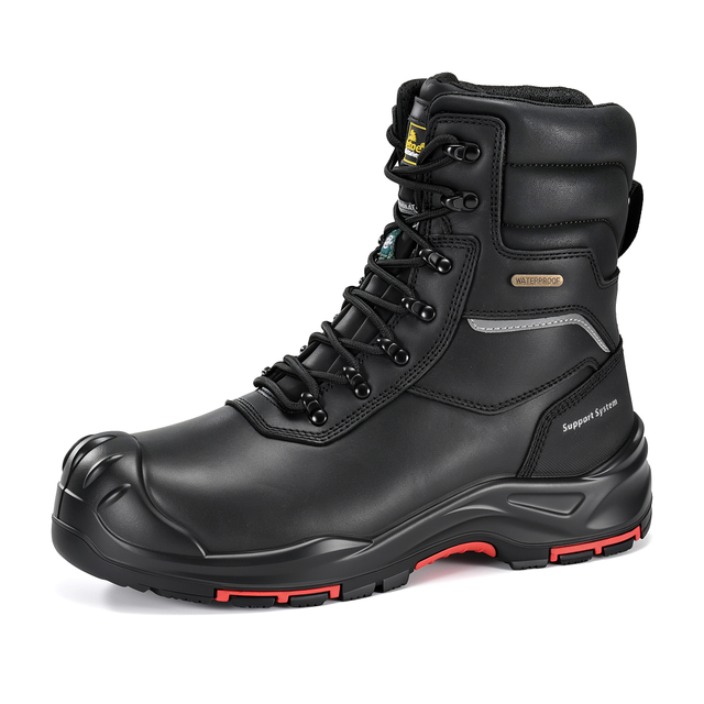CSA-zertifizierte wasserdichte Winter-Sicherheitsstiefel | 3M isolierte Arbeitsstiefel mit Zehenschutz aus Verbundwerkstoff H-9552BK