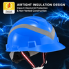 Reflektierender elektrischer Schutzhelm der Klasse E W-003R