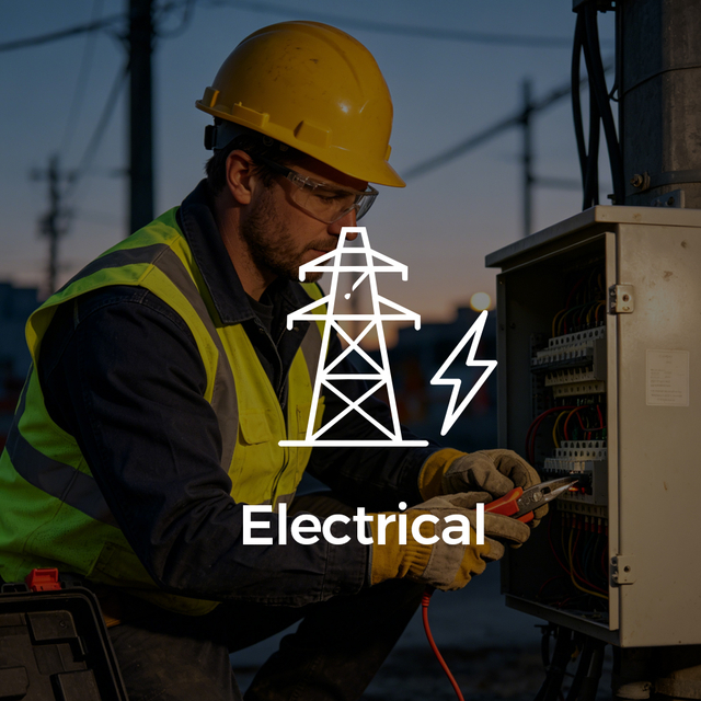 Schutzhelm für Elektriker