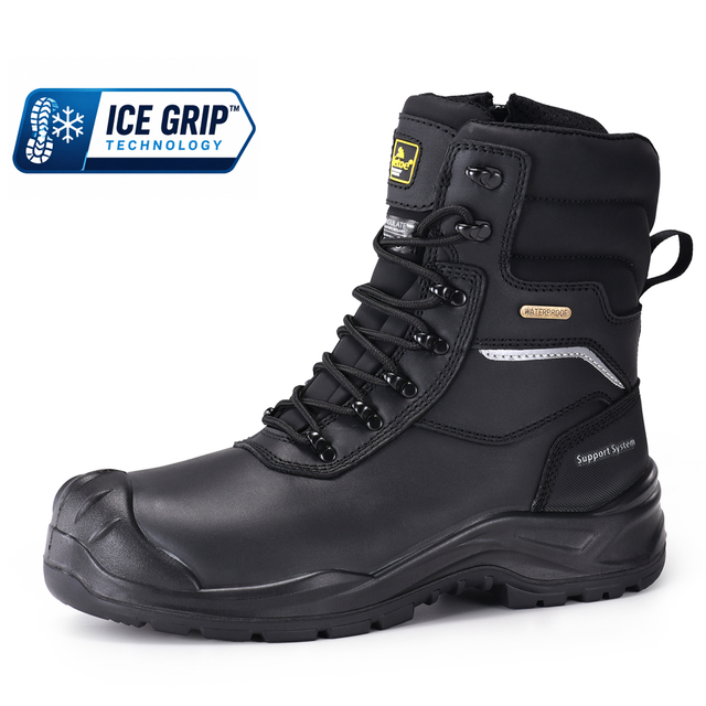IceGrip Extreme Cold-Sicherheitsstiefel mit 400 g Isolierung und wasserdichtem Reißverschluss | H-9552 IceGrip