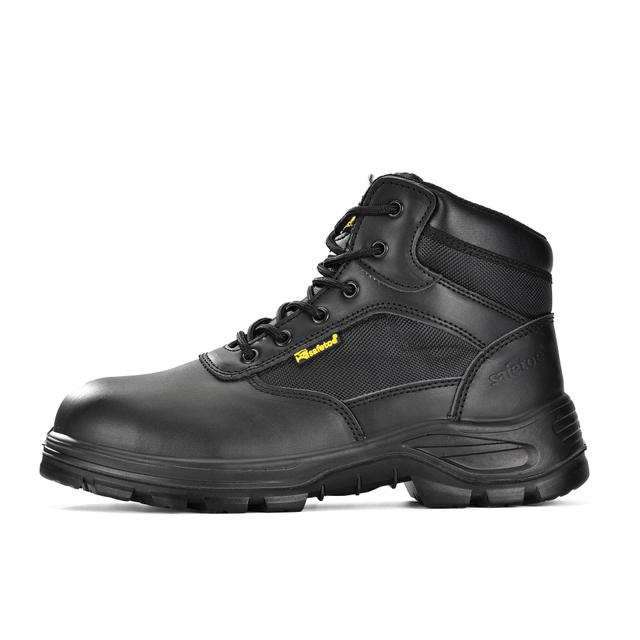 S3-Sicherheitsstiefel im taktischen Stil mit Lederobermaterial | M-8515 SafeCombat-M