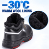 Isolierte Winter-Sicherheitsstiefel mit warmem Wollfutter | M-8027 IceShield