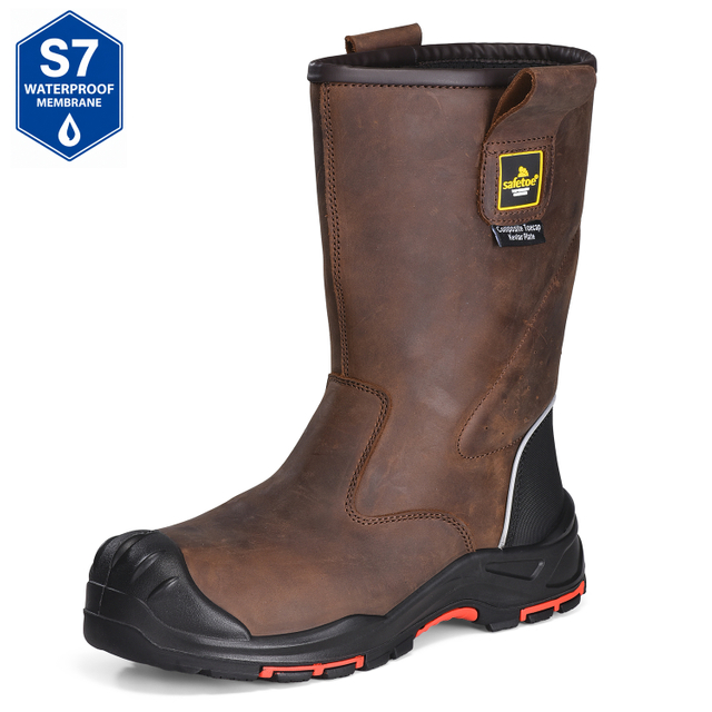 Wasserdichte Rigger-Sicherheitsstiefel für Öl und Gas | H-9437 S7