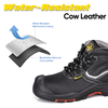 Black Cow zertifizierte Industriebau-Sicherheitsschuhe M-8520PRST SiteShield max